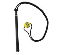 getuse Golf Swing Rope Training Equipment for Speed Practice Indoor Outdoor Use with Silicone Elastic Rope and EVA Ball- Black Yellow A