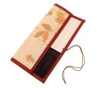 getuse Pencil Roll Holder Portable Art Bag for Fountain Pens & Brushes - Stylish Design - 11.71X10.22 Inch Capacity - for Students & Artists