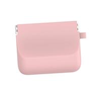 getuse Small Makeup Bag with Squeeze Closure, Cosmetic Bag, Wallet for Earphones, Sunglasses, ID, Keys, Green M, Pink S