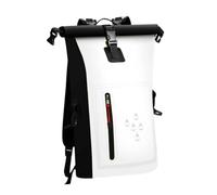 getuse Waterproof Dry Bag Backpack 25L Large Capacity Dry Sack Float Bag for Beach Camping Kayaking Rafting Ski Water Sports- White