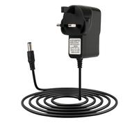 GEU 9V Guitar Power Adapter DC 5.5x2.1mm 1A Power Supply Charger Pedal Polarity Center Negative Sleeve Positive Cable for Boss Behringer Donner Sonicake MXR Zoom Effect Pedals,2M