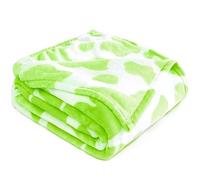 GEULAY Lime Green Throw Blanket 50"x60" - Cozy Lightweight Fuzzy Fleece Throw for Couch, Bed, Sofa, Home Decor, Travel, Camping | Birthday for Girls, Women, Teens