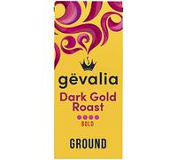 Gevalia Kaffe Dark Gold Roast Bold Ground Coffee 340g Bag (12 OZ)