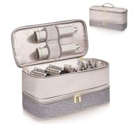 Geviner Shark Flex Style Carrying Case - Portable Double-travel Case for Dyson Airwrap Styler/Shark Flexstyle Attachment