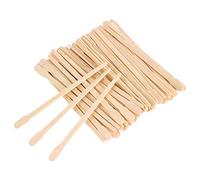 Geviro 500 Pieces Eyebrow Wax Sticks Wooden Waxing Spatulas Mini Eyebrow Waxing Spatulas Small Wooden Waxing Applicator Sticks for Face & Eyebrows Hair Removal