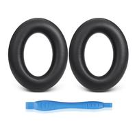 GEVO Ear Pads Replacement for Sennheiser Accentum/Accentum Plus Wireless Headphones, Earpads Ear Cushions with Protein Leather High Density Foam Noise Isolation (Black)