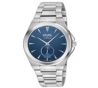 Gevril 49911B Men's Montauk Swiss Mechanical Watch in Silver Gevril Silver One Size