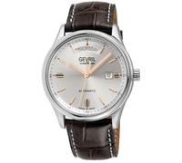 Gevril Men's Excelsior 48201 Swiss Automatic SW240 Watch in Brown Gevril Brown One Size