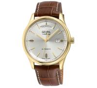 Gevril Men's Excelsior 48203 Swiss Automatic SW240 Watch in Brown Gevril Brown One Size