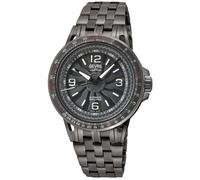 Gevril Men's Wind master, Swiss Automatic Watch, Gray Dial, 316L Stainless Steel, & Sapphire Crystal in Grey Gevril Grey One Size
