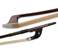 GEWA 404815 double bass bow, brasil wood, Massaranduba, 3/4, octagonal stick, german model, Brown