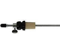 GEWA 414000 Double bass spike standard, spike for double bass, metal rod Ø 8 mm, length 33 cm, hardwood bulb