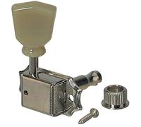 GEWA 545824 machine heads guitar, nickel plated finish, Keystone button