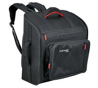 GEWA Accordeon Gig Bag SPS 48 basses (bass, equipped with SPS system, fibreglass inlay, zip, main handle and side handle, padded backpack set, optimal protection)