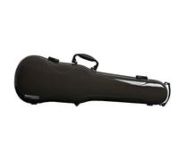 GEWA AIR 1.7 Form Shaped Violin Case brown high gloss, Made in Germany, with side handle