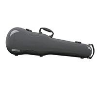 GEWA AIR 1.7 Form Shaped Violin Case grey high gloss, Made in Germany, with side handle