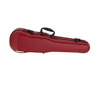 GEWA AIR 1.7 Form Shaped Violin Case high gloss red, Made in Germany, high break resistance