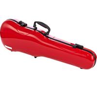 GEWA AIR 1.7 Form Shaped Violin Case high gloss red, Made in Germany, high break resistance