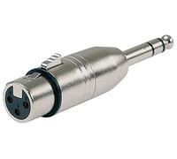 GEWA Alpha Audio Adapter XLR(f) - 6,3 mm Stereoklinke