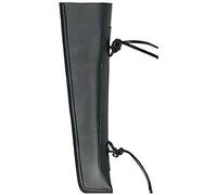GEWA Bass Bow Holder for Double Bass Bow - Durable Faux Leather - Black