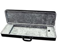 GEWA Bow Case 6 Bows black, anthracite velvet plush inside, for violin, viola, cello