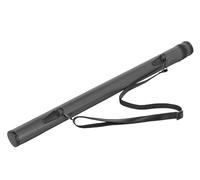 GEWA bow case with carrying strap for 2 violin bows - Hard shell - YKK zip - Padded inside - Titanium - fits violin case backpack Space Bag