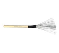 GEWA Brushes Jazz steel brushes wooden handle not retractable (pair)