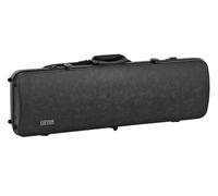 GEWA Camouflage Carbon Violin Case, Carbon Shell, Padded Floating Mount, Digital Hygrometer, Removable Backpack Strap, Removable Music Bag, with Side Handle