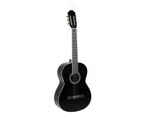 GEWA classical guitar, Basic guitar, basswood body, pakkawood fingerboard, chrome-plated machine heads, 4/4 black