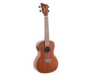 GEWA Concert E-Akustik ukulele Manoa K-CO-E Sapelli silk Matt finish with Gig Bag