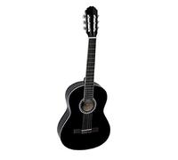 GEWA Concert Guitar Basic Plus, classical guitar, spruce top, basswood body, 3/4, black
