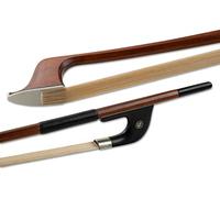 GEWA double bass bow, 3/4, octagonal stick, german model, nickel silver with stamp, H. Walter Zapf