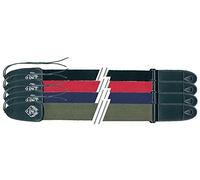 GEWA Fire & Stone 530822 Gitarrengurt Nylon Edition Guitar Belt blau