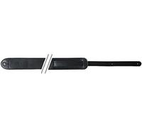GEWA Fire & Stone 531544 guitar strap leather edition black