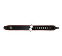 GEWA Fire & Stone 531600 guitar strap Comfort Edition black/orange