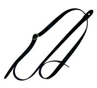 GEWA Fire & Stone 532050 mandolin strap leather black