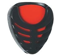 GEWA Fire Stone plectrum/pick holder, for multiple plectrums, black, self-adhesive, 1 piece