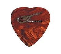GEWA Fire Stone Plectrum/Pick Mandolin 0.64 mm, 12 pieces