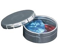 GEWA Fire Stone plectrum/pick metal box with 10 picks