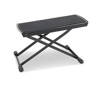 GEWA Footstool FX, footrest for guitar, black, adjustable