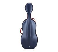 Gewa Fun Polycarbonate Cello Case Blue and Red
