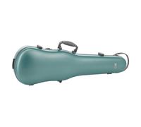 Gewa Fun Polycarbonate Shaped Violin Case Green and Grey