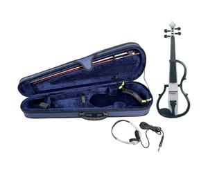 GEWA GS401.646 electric violin set with bow and soft case, white