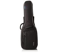 GEWA Guitar Gig Bag Economy 12mm for Classical Guitar 1/2 black (tearproof and waterproof, 12mm padding, luxury backpack straps, large accessory compartment) 212120