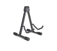 GEWA BSX A-Style Gitarrenständer (43 cm hoch, Breite verstellbar, Größe XL) für Akustik- und E-Gitarre schwarz