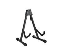 GEWA Guitar Stand FX Classic, stand for guitar/plucked instruments, universal stand, black, foldable