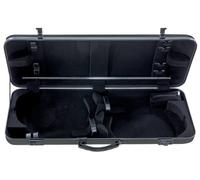 GEWA IDEA 2.5 Double Case for 2 Violins, Black/Black Carbon, with Additional Side Handle, Made in Germany