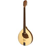 Gewa Irish Bouzouki Pro Natura Silver, 24-String, Spruce Top, Maple Sides & Neck, Walnut Back, Silver Finish