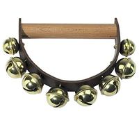 GEWA Jingle Ring 8 Jingles - Wooden Handle - Orchestra Version