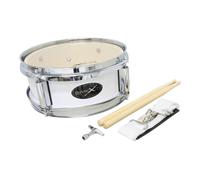 GEWA Junior Marching Drum 10 x 4", wooden shell white, in arrying